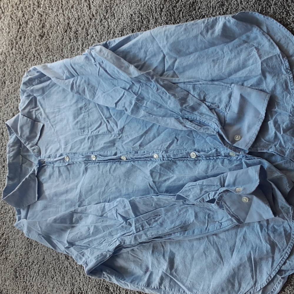 Baby blue, dress shirt